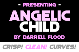 Angelic Child: A Friendly, Rounded Display Font