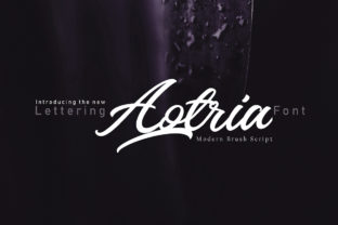 Aotria: Elegant Handwritten Typography