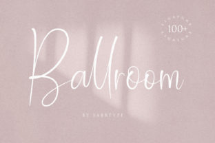 Ballroom: A Natural Handwritten Font for Authentic Design
