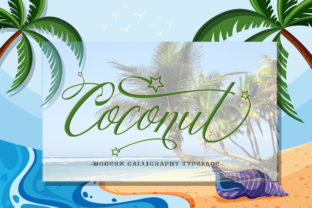 Coconut Font: The Precision-Driven Modern Calligraphy Typeface Redefining Digital Typography