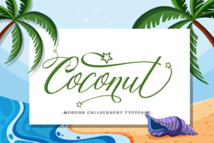 Coconut Script: A Refined Modern Calligraphy Font for Purpose-Driven Design