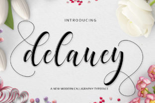 Delaney: A Modern Script Font That Elevates Real Projects