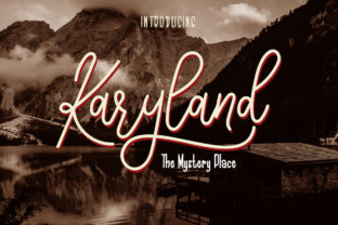 Karyland Duo: A Hand-Lettered Font Duo for Impactful Design