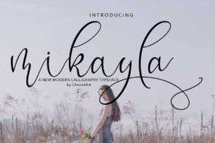 Mikayla Script: A Modern Script Font for Real Projects