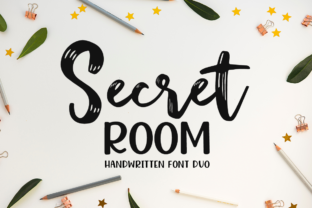 Secret Room Duo: Playful Brush Font Pairing