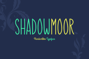 Shadowmoor: A Handwritten Font Designed for Clarity, Character, and Contemporary Creative Work