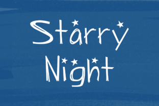 Starry Night: More Than Just a Nostalgic Font